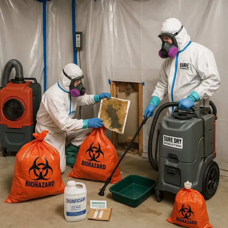 Contaminated Water Handling Protocols process in Beverly Hills, MI