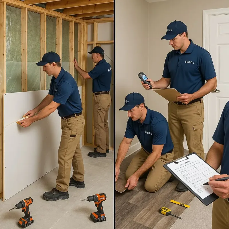 Repairs and Reconstruction process in Beverly Hills, MI