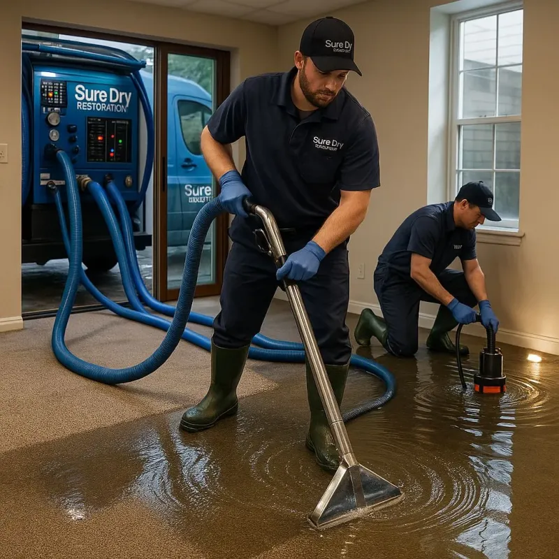 Water Extraction and Removal process in Beverly Hills, MI